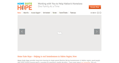 Desktop Screenshot of homesuitehope.org